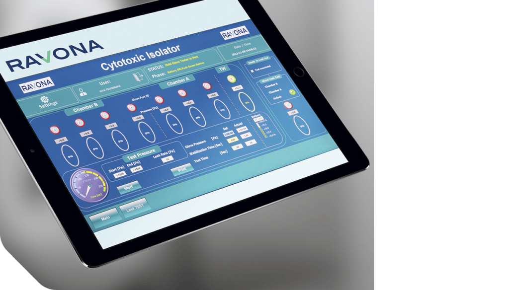 Ravona_Glove Integrity Tester Ui